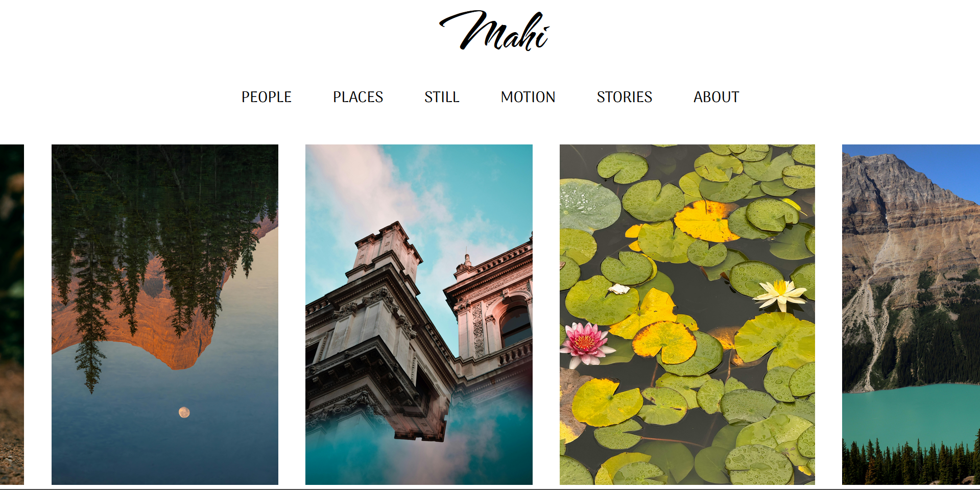 Photography Website